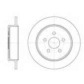 Тормозной диск REMSA DCA690100 / 6901.00