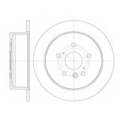 Тормозной диск REMSA DCA691100 / 6911.00