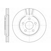 Тормозной диск REMSA DCA694710 / 6947.10