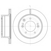 Тормозной диск REMSA DCA699310 / 6993.10