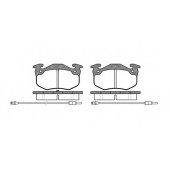 Колодки тормозные дисковые передний для CITROEN BX(XB-#) / PEUGEOT 205(20D,741A/C,741B) <b>REMSA 0144.24 / PCA014424</b>