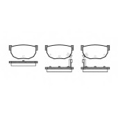 Колодки тормозные дисковые задний для NISSAN 200 SX(S14), 300 ZX(Z31), BLUEBIRD(910, T12, T72, U11, W910, WU11), SILVIA(S12) <b>REMSA 0151.02 / PCA015102</b>