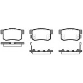 Колодки тормозные дисковые задний для HONDA CIVIC(MA,MB), CR(RD#), FR(BE), STREAM(RN) <b>REMSA 0325.52 / PCA032552</b>
