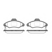 Колодки тормозные дисковые передний для FORD ESCORT 91 Express(AVL), ESCORT 95(AVL), ESCORT(AAL, ABL, AFL, ALL, ANL, AVL, GAL), ORION(GAL) <b>REMSA 0331.04 / PCA033104</b>