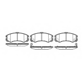 Колодки тормозные дисковые передний для ISUZU TROOPER(UB) / OPEL CAMPO(TF#), FRONTERA(5#MWL4,5#SUD2,6B#), MONTEREY(UBS#) <b>REMSA 0425.22 / PCA042522</b>