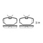 Колодки тормозные дисковые задний для LAND ROVER DISCOVERY(LJ,LT), RANGE ROVER(LP) <b>REMSA 0577.00 / PCA057700</b>