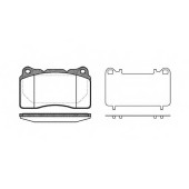 Колодки тормозные дисковые передний для VOLVO S60, V70(SW) <b>REMSA 0666.10 / PCA066610</b>