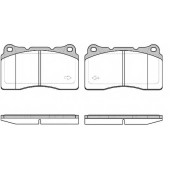 Колодки тормозные дисковые передний для RENAULT MEGANE(DZ0/1#) <b>REMSA 0666.40 / PCA066640</b>