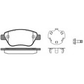Колодки тормозные дисковые передний для FIAT 500(312), PANDA(169) <b>REMSA 0858.30 / PCA085830</b>