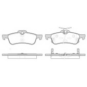 Колодки тормозные дисковые задний для HONDA CIVIC(FK) <b>REMSA 0862.12 / PCA086212</b>