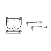 Колодки тормозные дисковые передний для MERCEDES CLS(C219), E(S211,W211), S(C215,W220), SL(R230), SLR(R199) <b>REMSA 0992.02 / PCA099202</b>