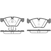 Колодки тормозные дисковые передний для BMW 5(F10,F11,F18) <b>REMSA 1052.30 / PCA105230</b>