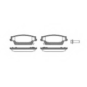 Колодки тормозные дисковые задний <b>REMSA 1087.04 / PCA108704</b>