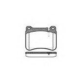 Колодки тормозные дисковые передний для MERCEDES C(CL203,S203,W203), CLC(CL203), CLK(A209), SLK(R171) <b>REMSA 1193.00 / PCA119300</b>