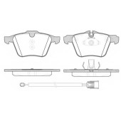 Колодки тормозные дисковые передний для VOLVO V70(BW), XC70 CROSS COUNTRY, XC70 <b>REMSA 1217.02 / PCA121702</b>