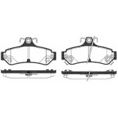 Колодки тормозные дисковые задний <b>REMSA 1285.12 / PCA128512</b>