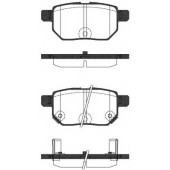 Колодки тормозные дисковые задний для LEXUS CT(ZWA1#) / TOYOTA COROLLA(NDE18#, NRE18#, ZRE17#, ZRE18#), PRIUS(ZVW3#) <b>REMSA 1286.22 / PCA128622</b>