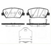 Колодки тормозные дисковые передний для KIA CARENS, SORENTO(XM) <b>REMSA 1412.02 / PCA141202</b>
