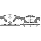 Колодки тормозные дисковые задний для JEEP GRAND CHEROKEE(WH,WK,WK2) <b>REMSA 1446.02 / PCA144602</b>
