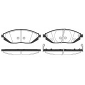 Колодки тормозные дисковые передний для CHEVROLET SPARK(M300) <b>REMSA 1472.02 / PCA147202</b>