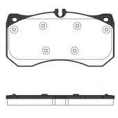 Колодки тормозные дисковые передний для AUDI A6(4G2,4G5,4GC,4GD,C7), A7(4GA,4GF), A8(4H#) <b>REMSA 1497.00 / PCA149700</b>