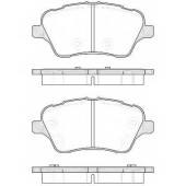 Колодки тормозные дисковые передний для FORD B-MAX(JK), FIESTA, TOURNEO COURIER, TRANSIT COURIER <b>REMSA 1514.00 / PCA151400</b>