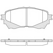 Колодки тормозные дисковые передний для MAZDA 6(GH,GJ) <b>REMSA 1538.04 / PCA153804</b>