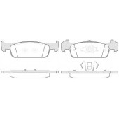 Колодки тормозные дисковые передний для RENAULT TWINGO <b>REMSA 1540.10 / PCA154010</b>