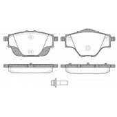 Колодки тормозные дисковые задний для CITROEN C4 / PEUGEOT 308 <b>REMSA 1557.00 / PCA155700</b>