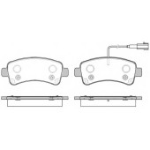 Колодки тормозные дисковые задний <b>REMSA 1588.02 / PCA158802</b>
