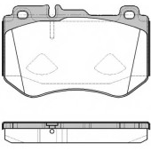 Колодки тормозные дисковые передний для MERCEDES C(W205) <b>REMSA 1591.00 / PCA159100</b>