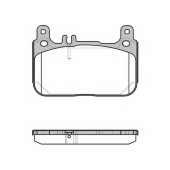 Колодки тормозные дисковые передний для MERCEDES S(V222,W222,X222) <b>REMSA 1622.00 / PCA162200</b>