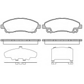 Колодки тормозные дисковые задний для MITSUBISHI CANTER(FB#,FE#,FG#) <b>REMSA 1645.00 / PCA164500</b>