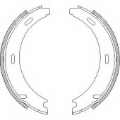 Комплект тормозных колодок задний для MERCEDES C(W202), E(S210), S(C140,C215,W140,W220) <b>REMSA 4094.00 / ZCA409400</b>