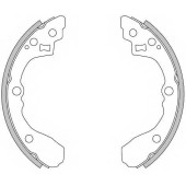 Комплект тормозных колодок задний для KIA RIO(DC,DC#) <b>REMSA 4275.00 / ZCA427500</b>