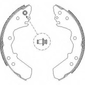Комплект тормозных колодок задний для ISUZU CAMPO(KB), TROOPER(UBS) / OPEL CAMPO(TF#), FRONTERA(5#MWL4,5#SUD2,6B#) <b>REMSA 4316.00 / ZCA431600</b>