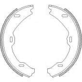 Комплект колодок стояночной тормозной системы REMSA ZCA470601 / 4706.01