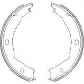 Комплект колодок стояночной тормозной системы REMSA ZCA471700 / 4717.00