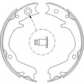 Комплект колодок стояночной тормозной системы REMSA ZCA473400 / 4734.00