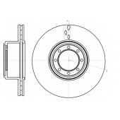 Тормозной диск ROADHOUSE DSX6121610 / 61216.10