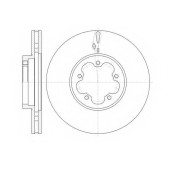 Тормозной диск ROADHOUSE DSX6146010 / 61460.10