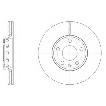 Тормозной диск ROADHOUSE DSX632810 / 6328.10