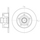 Тормозной диск ROADHOUSE DSX643100 / 6431.00