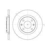 Тормозной диск ROADHOUSE DSX653600 / 6536.00