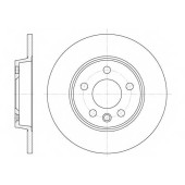 Тормозной диск ROADHOUSE DSX655800 / 6558.00