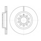 Тормозной диск ROADHOUSE DSX664710 / 6647.10
