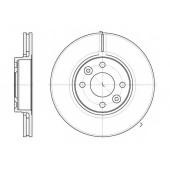 Тормозной диск ROADHOUSE DSX668310 / 6683.10