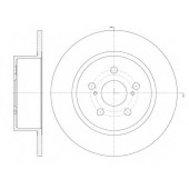 Тормозной диск ROADHOUSE DSX687800 / 6878.00