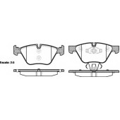Колодки тормозные дисковые передний для BMW 1(E81,E82,E87,E88), 3(E90,E91,E92,E93) <b>ROADHOUSE 21052.10 / PSX2105210</b>