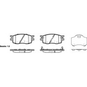 Колодки тормозные дисковые передний для HYUNDAI ACCENT(MC), i20(PB,PBT) / KIA RIO(JB) <b>ROADHOUSE 21208.02 / PSX2120802</b>